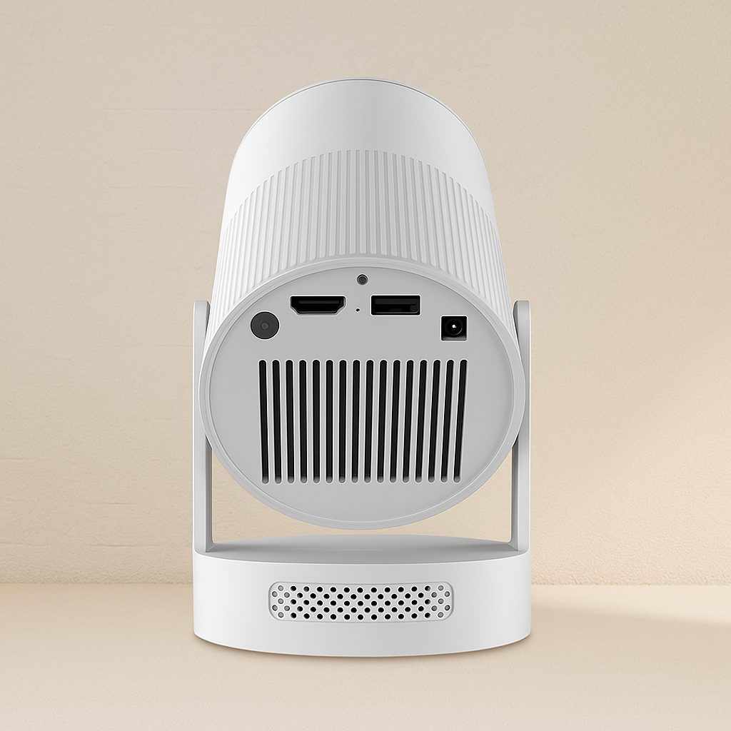 Smart Mini Projector 4K – Built-in Speaker
