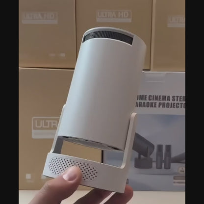 Smart Mini Projector 4K – Built-in Speaker